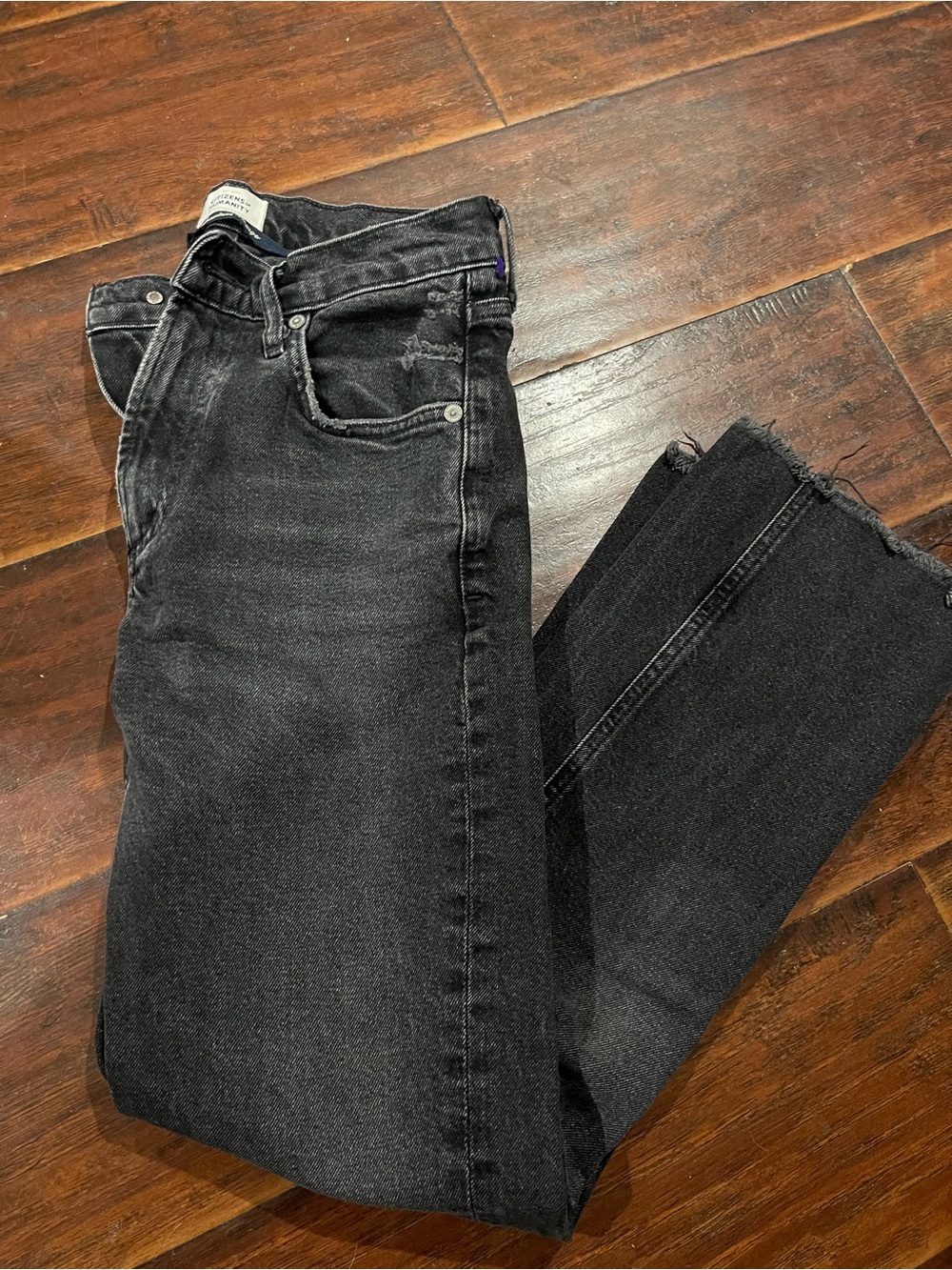 Citizens of humanity black jeans size 25